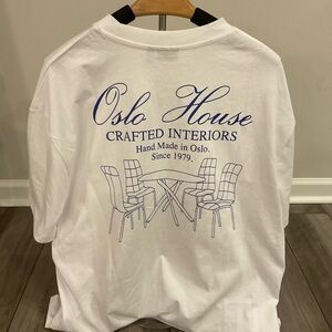 ASOS White Oslo House Graphic Tee